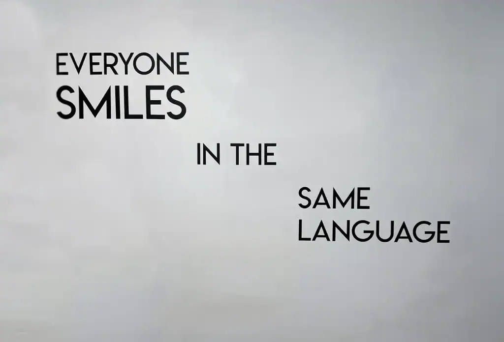 Everyone Smiles in The Same Language